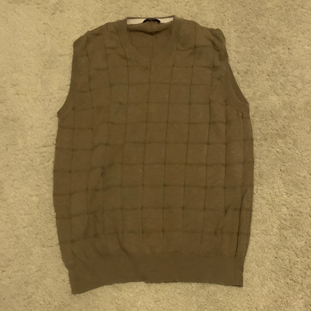Harold Powell Brown Sweater Vest